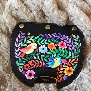 Furla Mini Crossbody customizable caps.